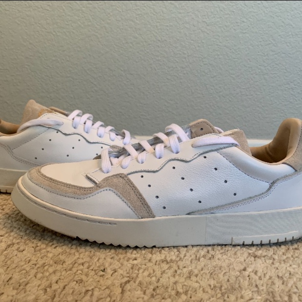 Adidas Supercourt CLOUD WHITE / CRYSTAL WHITE - Picture 1 of 4